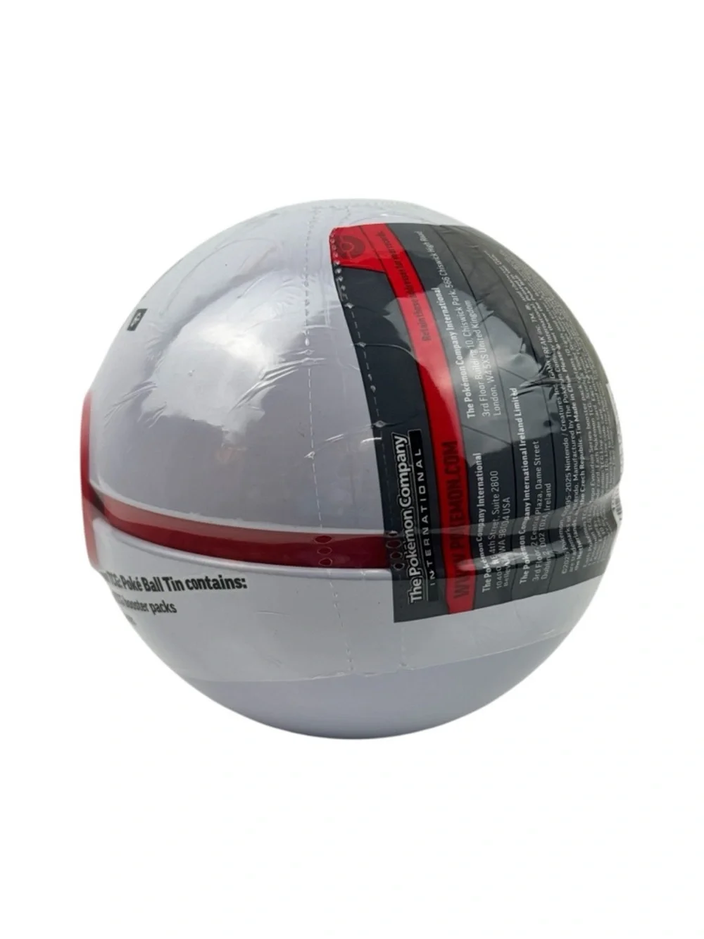 Pokémon TCG Premier Ball Tin E25 Sealed Poké Ball Collector Tin New